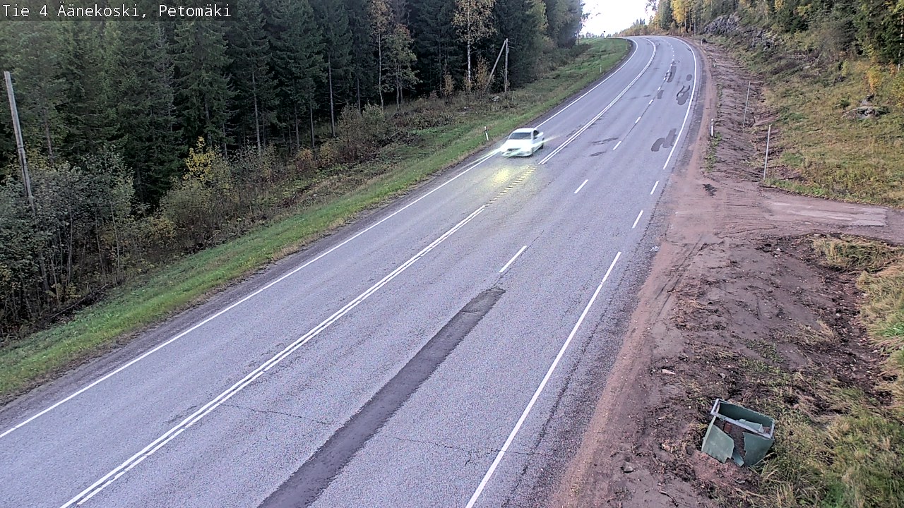 Kelikamerat Kuva Tie 4 Äänekoski. Petomäki, Äänekoski, Keski-Suomi