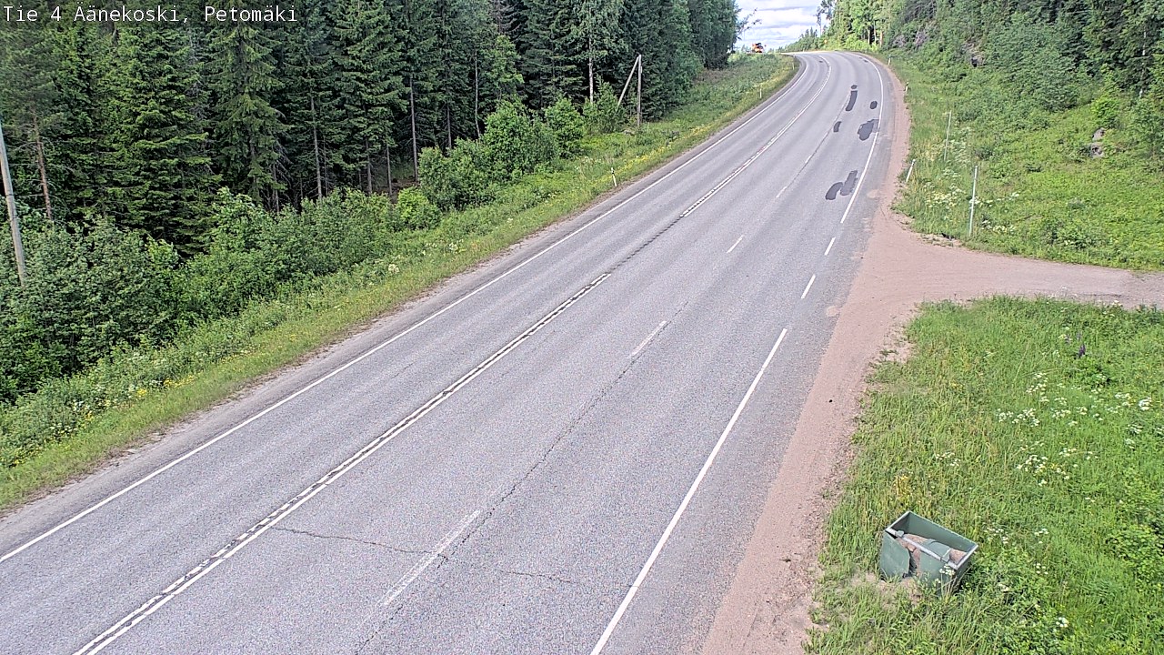 Kelikamerat Kuva Tie 4 Äänekoski. Petomäki, Äänekoski, Keski-Suomi