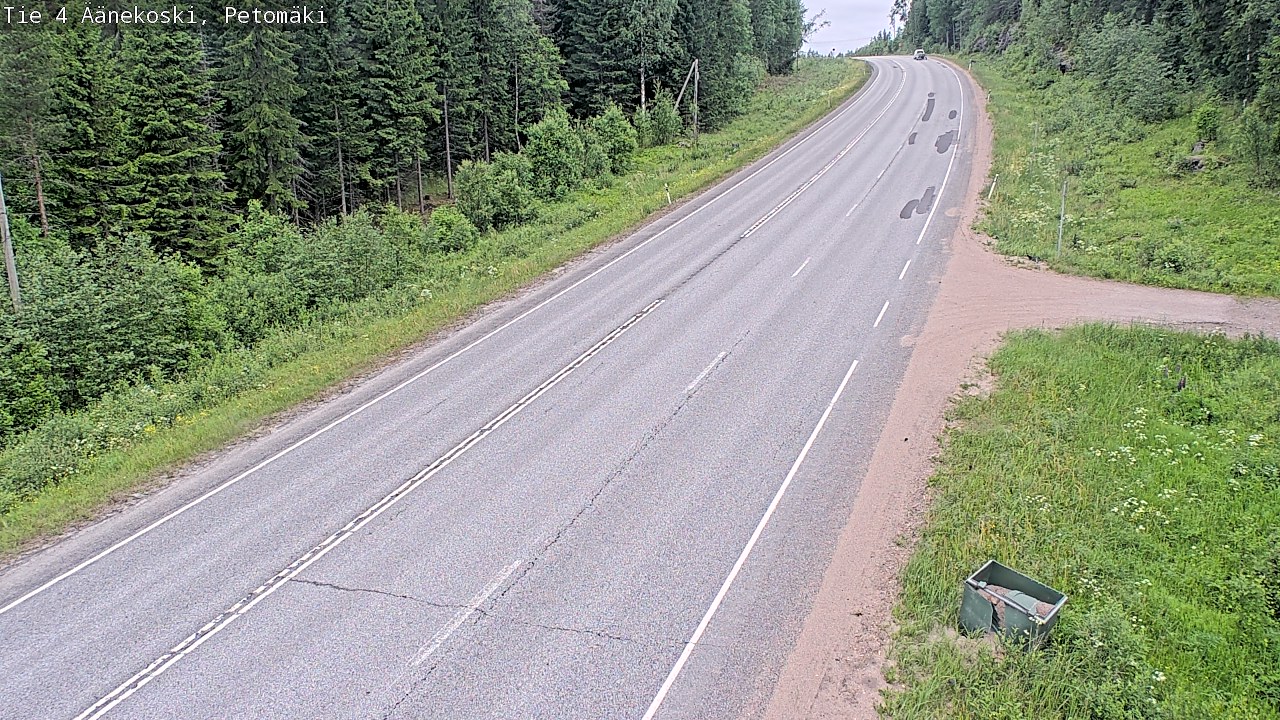 Kelikamerat Kuva Tie 4 Äänekoski. Petomäki, Äänekoski, Keski-Suomi