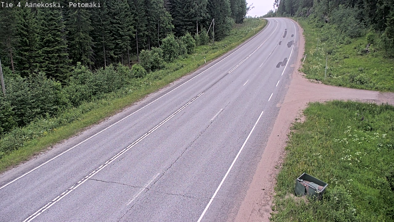 Kelikamerat Kuva Tie 4 Äänekoski. Petomäki, Äänekoski, Keski-Suomi