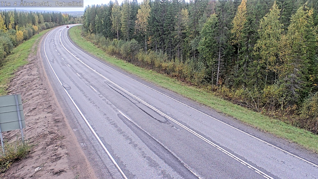 Kelikamerat Kuva Tie 4 Äänekoski. Petomäki, Äänekoski, Keski-Suomi
