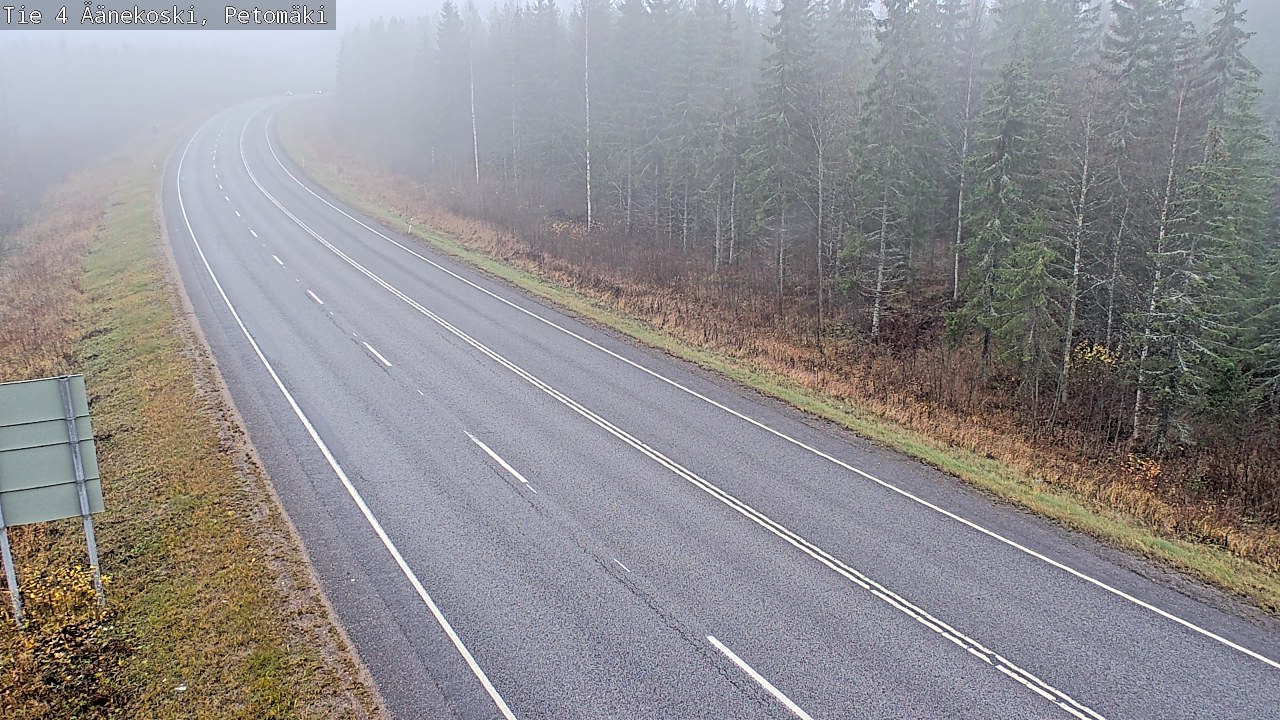 Kelikamerat Kuva Tie 4 Äänekoski. Petomäki, Äänekoski, Keski-Suomi