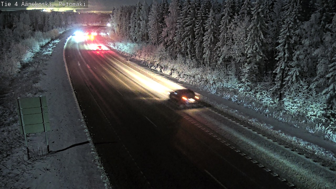 Kelikamerat Kuva Tie 4 Äänekoski. Petomäki, Äänekoski, Keski-Suomi