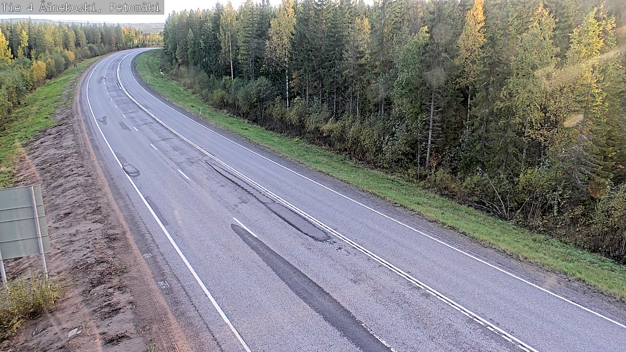 Kelikamerat Kuva Tie 4 Äänekoski. Petomäki, Äänekoski, Keski-Suomi