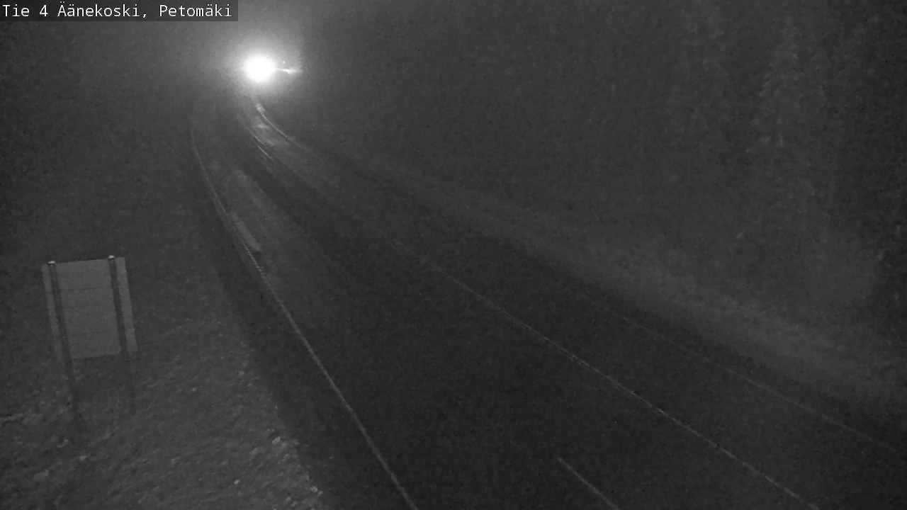 Weather Camera Image Road 4 Äänekoski. PetomäkiPetomäki, Äänekoski, Keski-Suomi