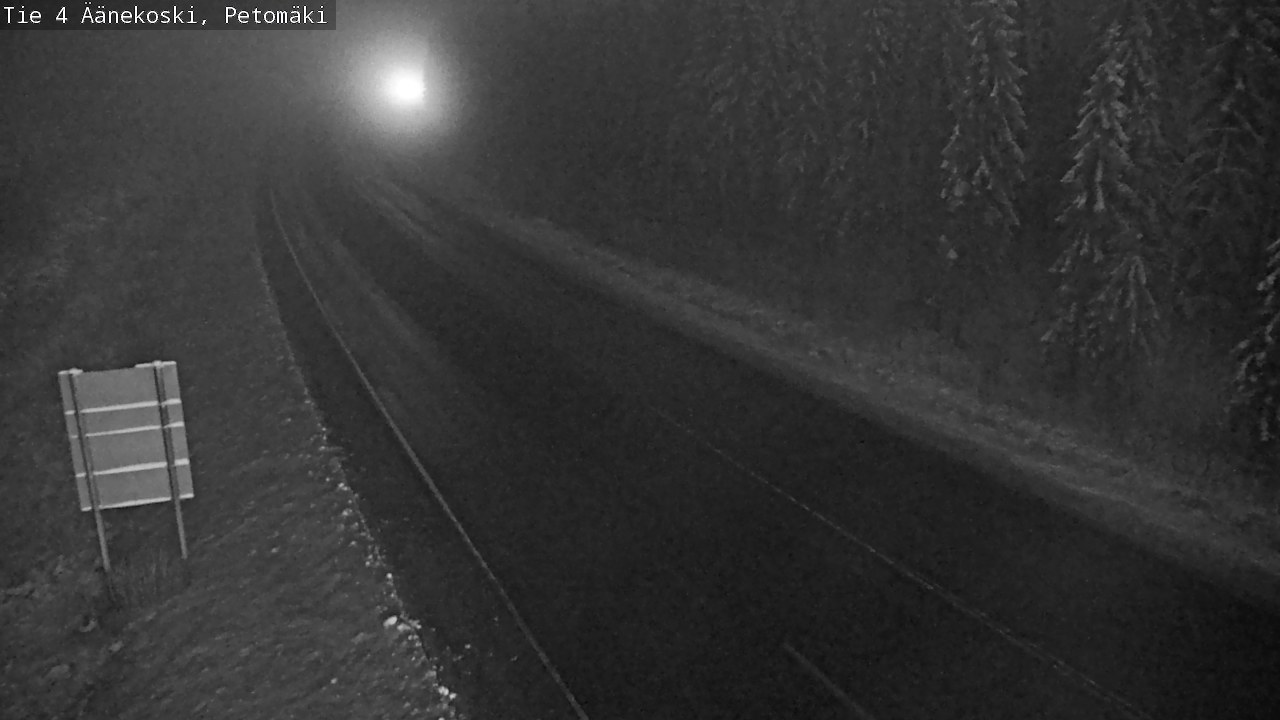 Weather Camera Image Road 4 Äänekoski. PetomäkiPetomäki, Äänekoski, Keski-Suomi