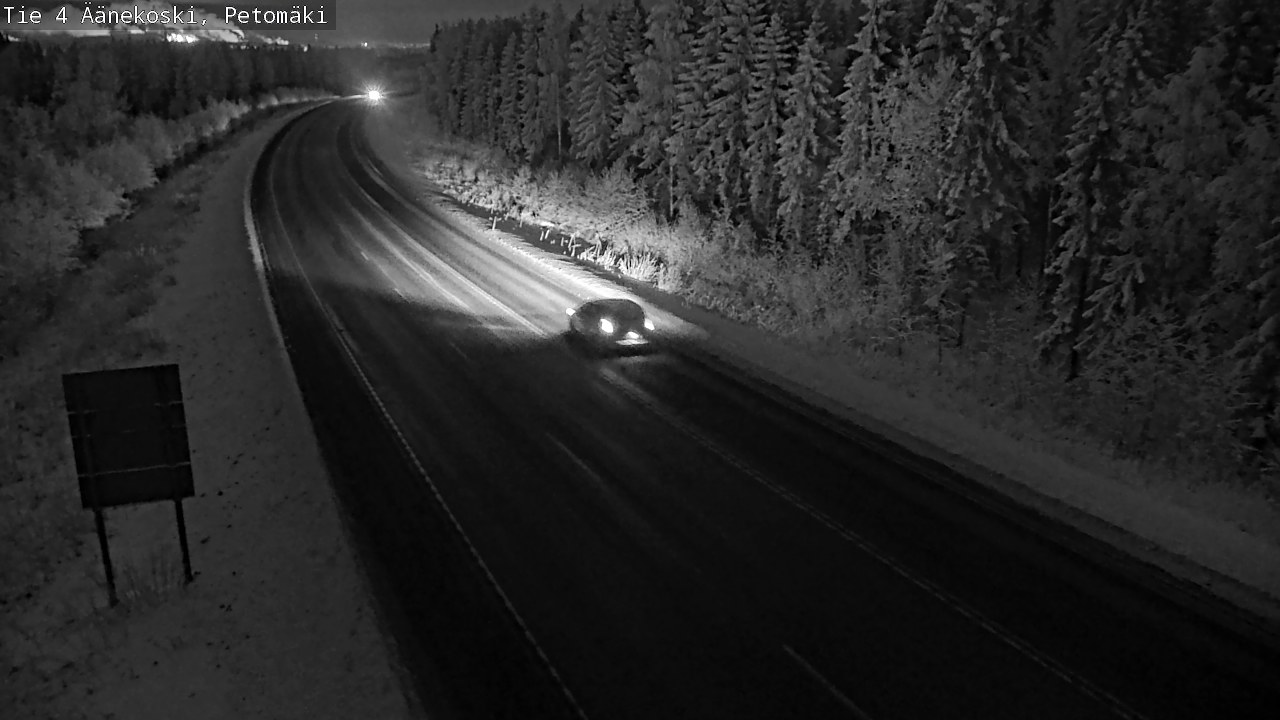 Kelikamerat Kuva Tie 4 Äänekoski. Petomäki, Äänekoski, Keski-Suomi