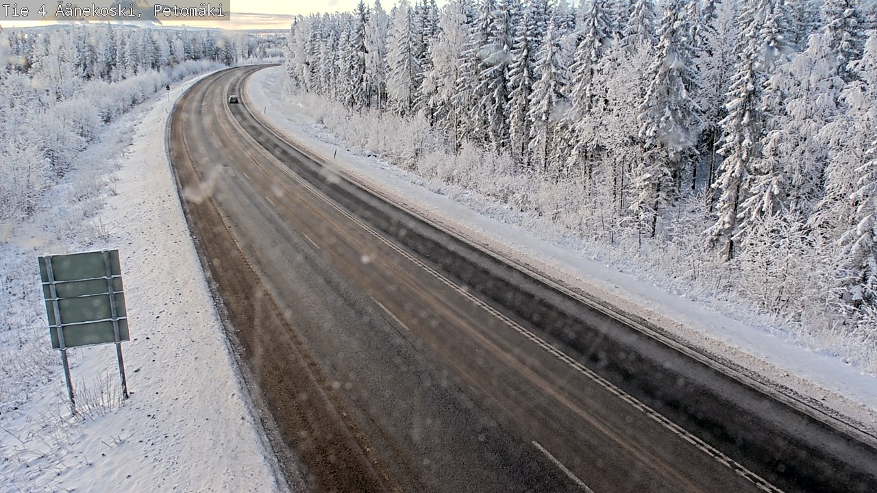 Weather Camera Image Road 4 Äänekoski. PetomäkiPetomäki, Äänekoski, Keski-Suomi