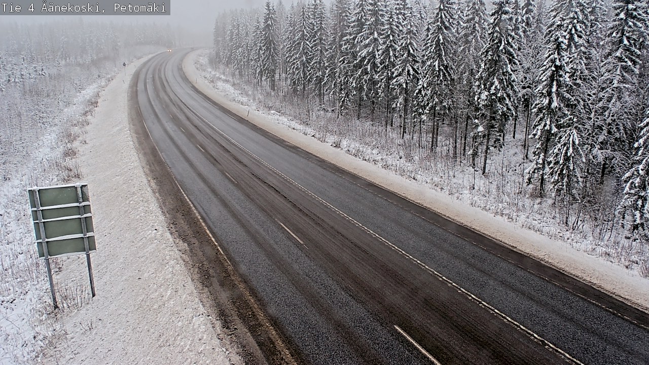 Kelikamerat Kuva Tie 4 Äänekoski. Petomäki, Äänekoski, Keski-Suomi