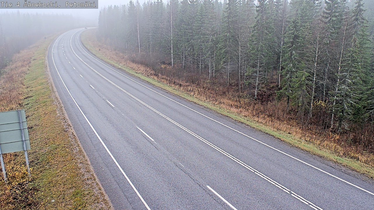 Kelikamerat Kuva Tie 4 Äänekoski. Petomäki, Äänekoski, Keski-Suomi