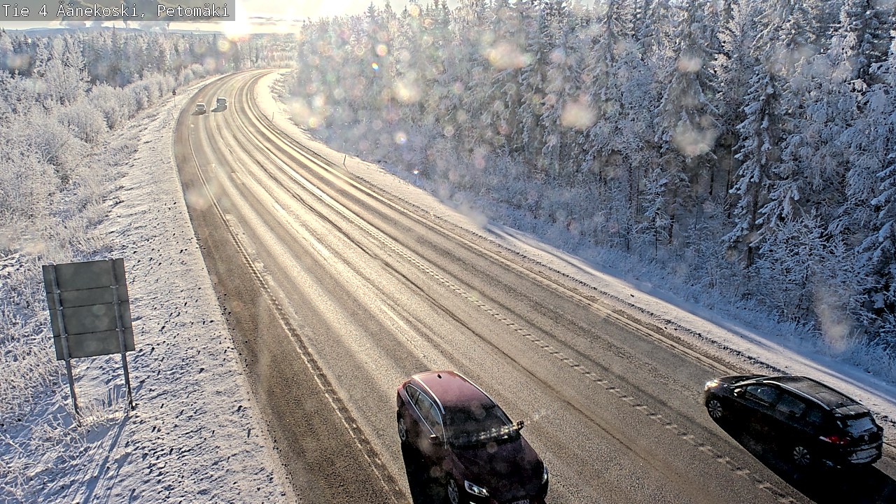 Weather Camera Image Road 4 Äänekoski. PetomäkiPetomäki, Äänekoski, Keski-Suomi
