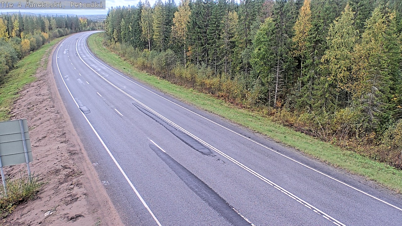 Kelikamerat Kuva Tie 4 Äänekoski. Petomäki, Äänekoski, Keski-Suomi