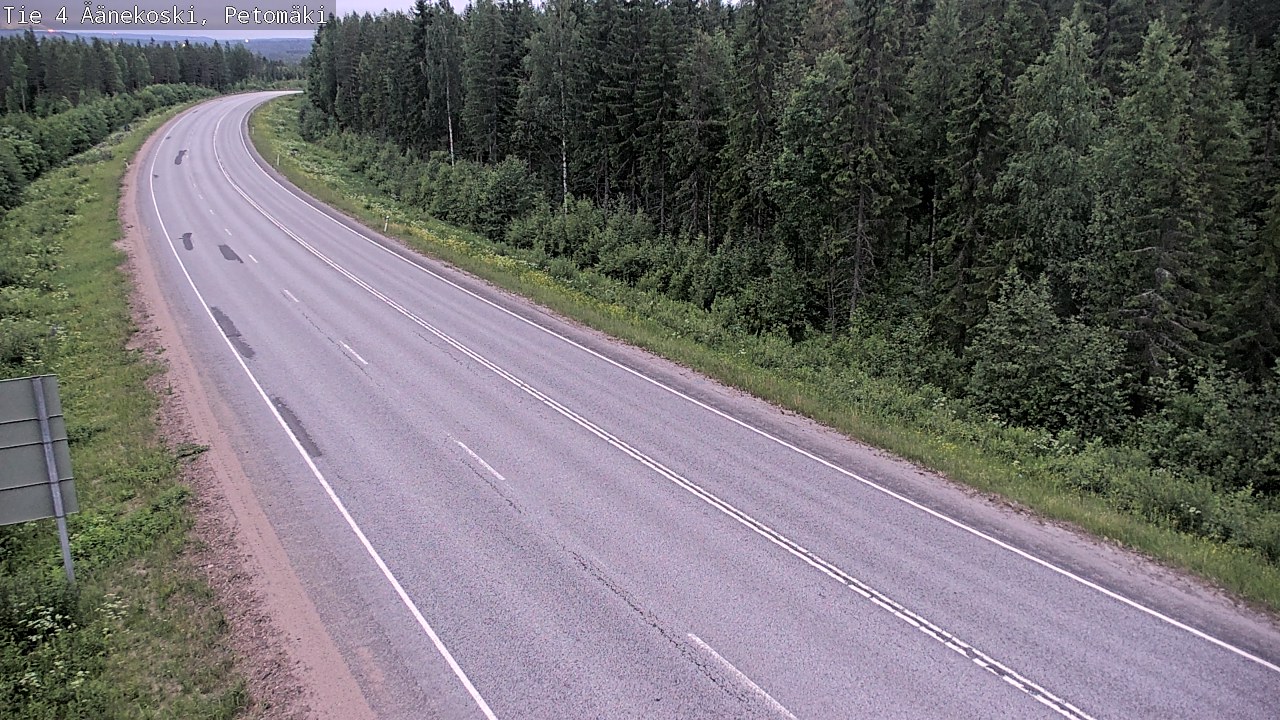 Kelikamerat Kuva Tie 4 Äänekoski. Petomäki, Äänekoski, Keski-Suomi