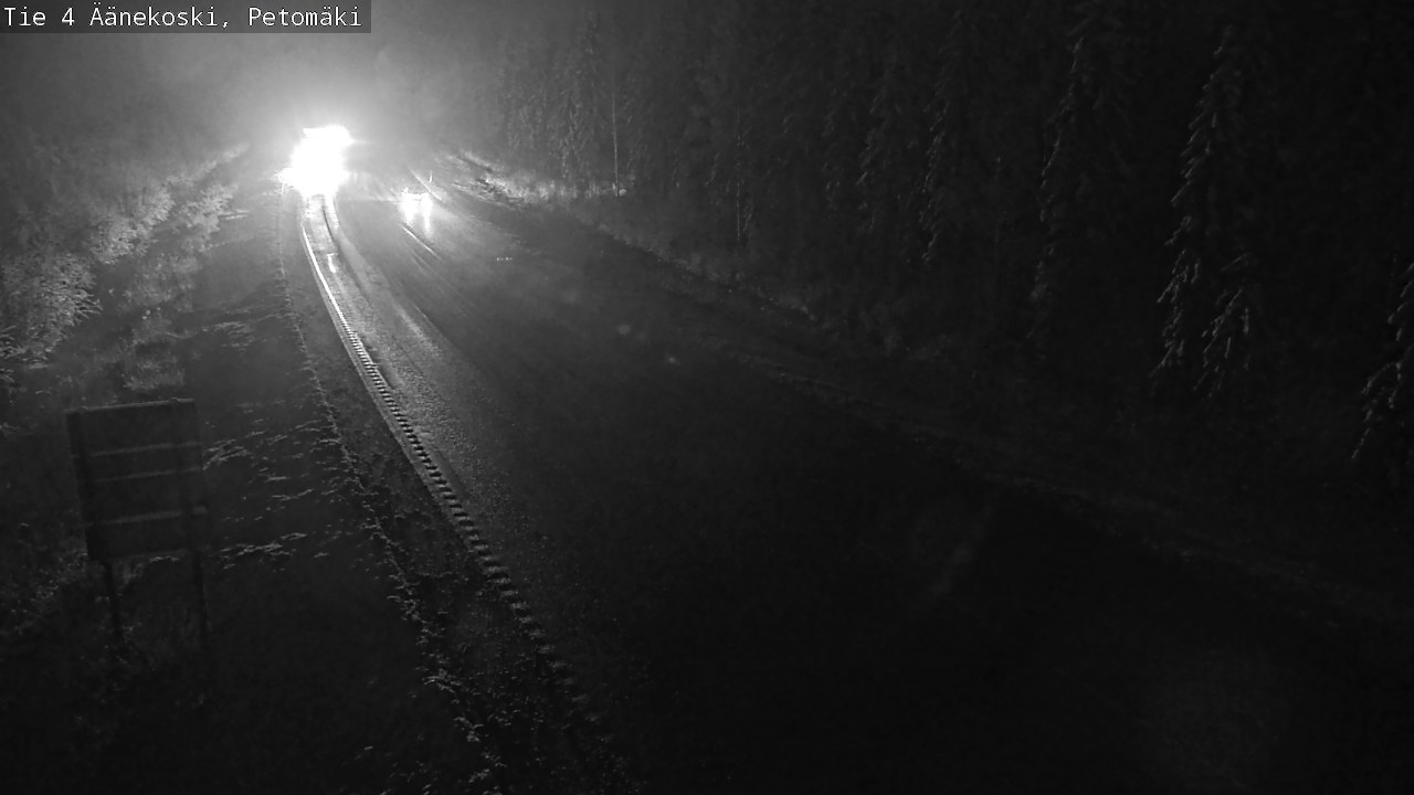 Weather Camera Image Road 4 Äänekoski. PetomäkiPetomäki, Äänekoski, Keski-Suomi