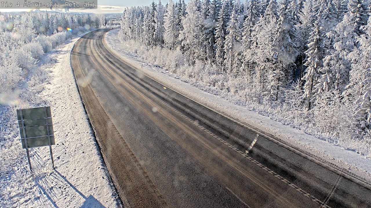 Weather Camera Image Road 4 Äänekoski. PetomäkiPetomäki, Äänekoski, Keski-Suomi