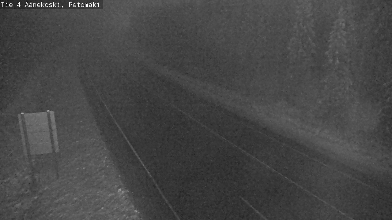 Weather Camera Image Road 4 Äänekoski. PetomäkiPetomäki, Äänekoski, Keski-Suomi