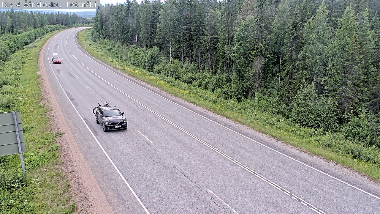 Kelikamerat Kuva Tie 4 Äänekoski. Petomäki, Äänekoski, Keski-Suomi