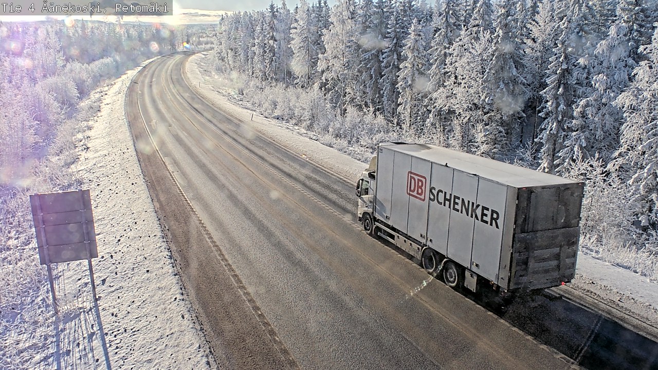 Weather Camera Image Road 4 Äänekoski. PetomäkiPetomäki, Äänekoski, Keski-Suomi