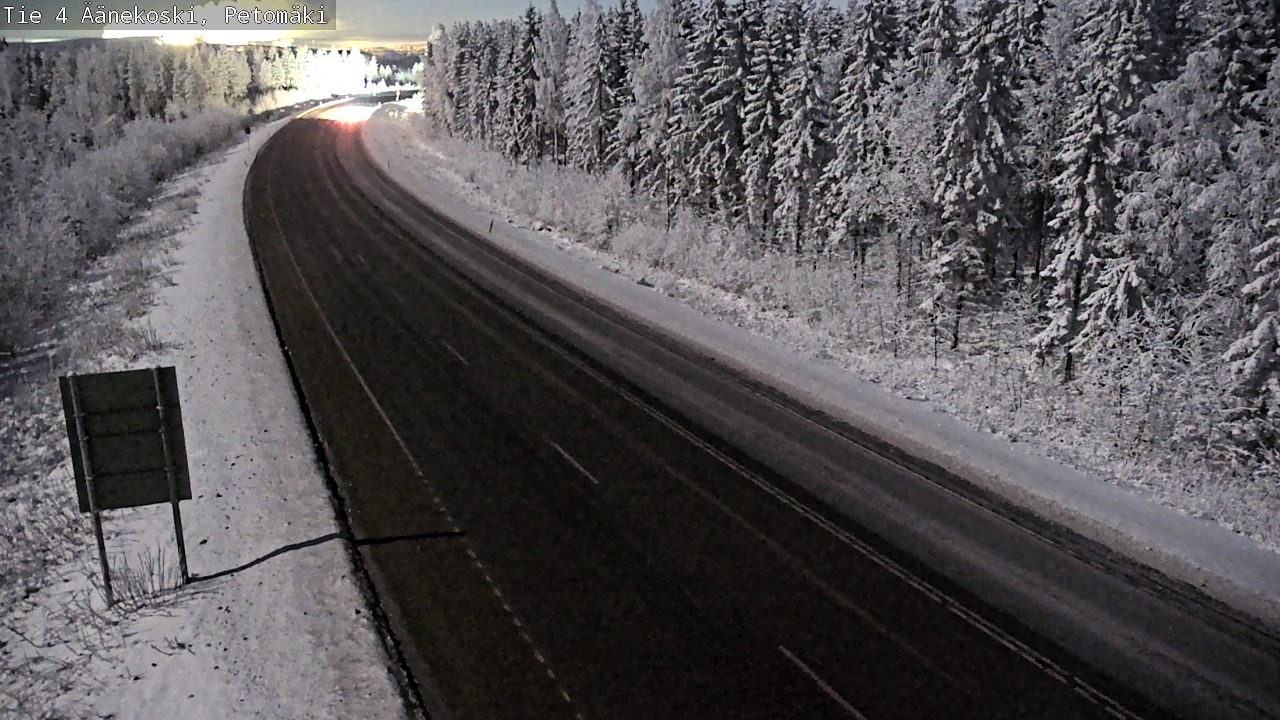 Kelikamerat Kuva Tie 4 Äänekoski. Petomäki, Äänekoski, Keski-Suomi