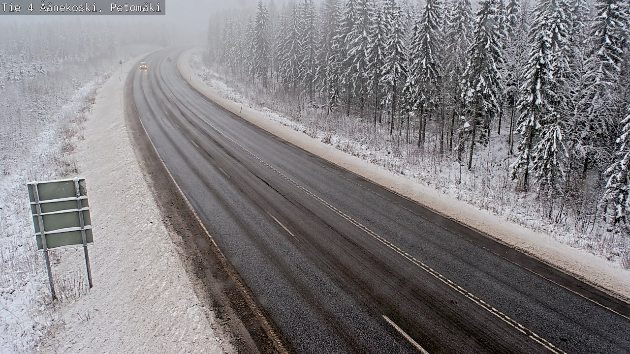 Kelikamerat Kuva Tie 4 Äänekoski. Petomäki, Äänekoski, Keski-Suomi