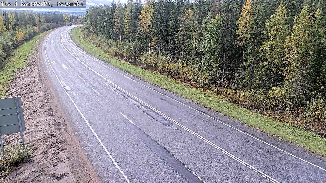Kelikamerat Kuva Tie 4 Äänekoski. Petomäki, Äänekoski, Keski-Suomi