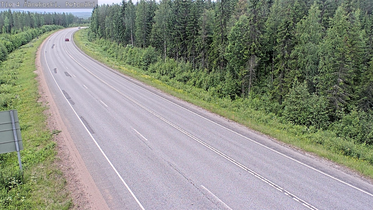 Kelikamerat Kuva Tie 4 Äänekoski. Petomäki, Äänekoski, Keski-Suomi