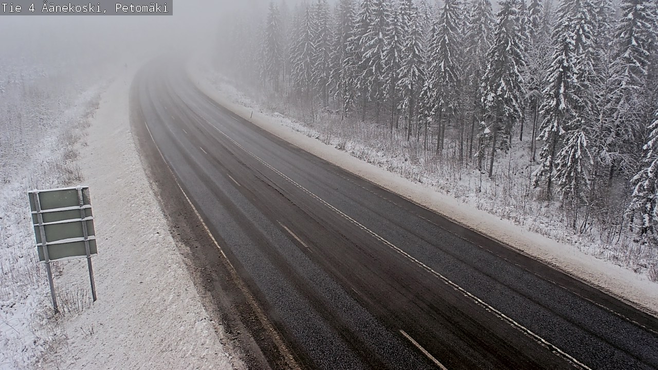 Kelikamerat Kuva Tie 4 Äänekoski. Petomäki, Äänekoski, Keski-Suomi