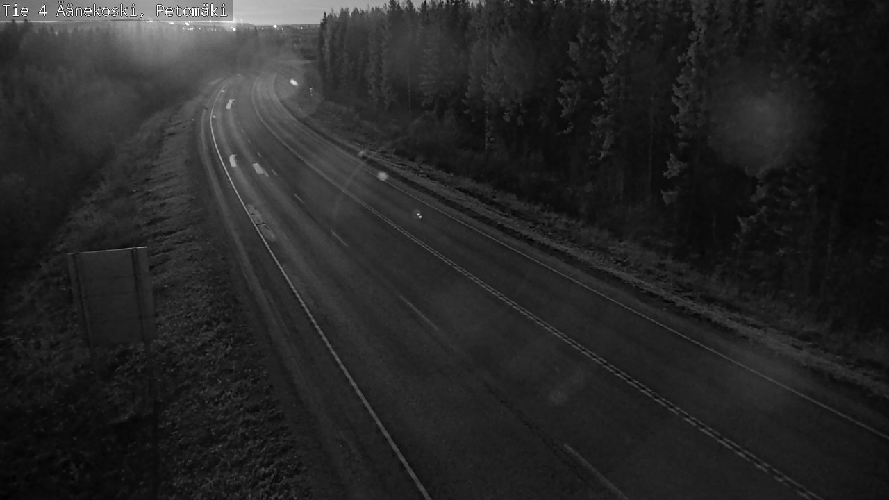 Weather Camera Image Road 4 Äänekoski. PetomäkiPetomäki, Äänekoski, Keski-Suomi