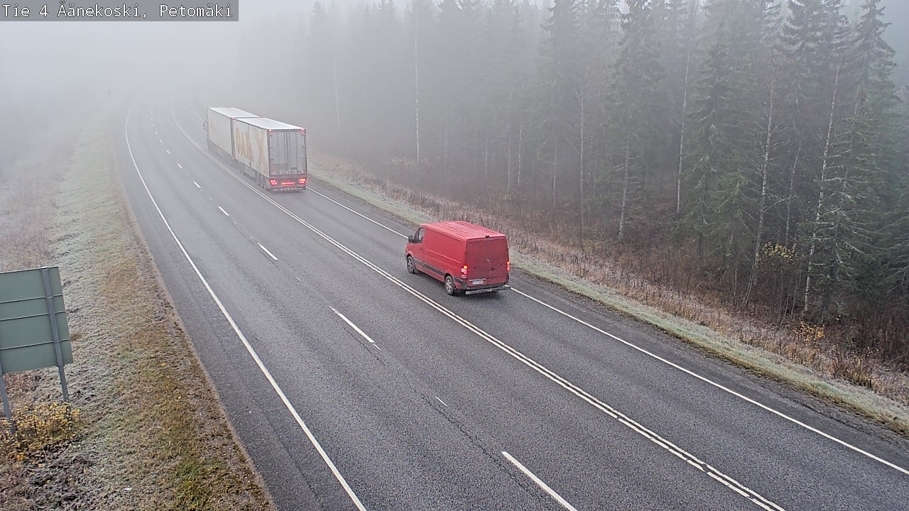 Kelikamerat Kuva Tie 4 Äänekoski. Petomäki, Äänekoski, Keski-Suomi