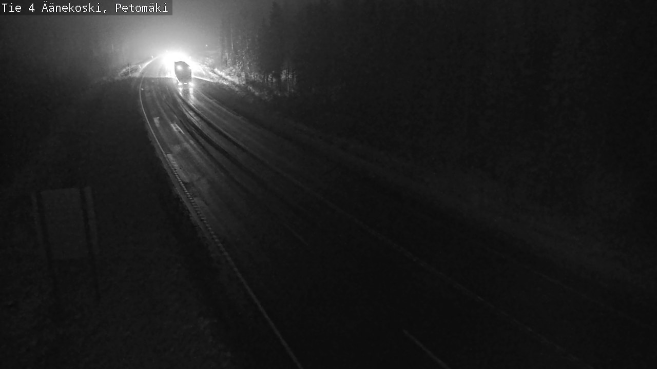Weather Camera Image Road 4 Äänekoski. PetomäkiPetomäki, Äänekoski, Keski-Suomi