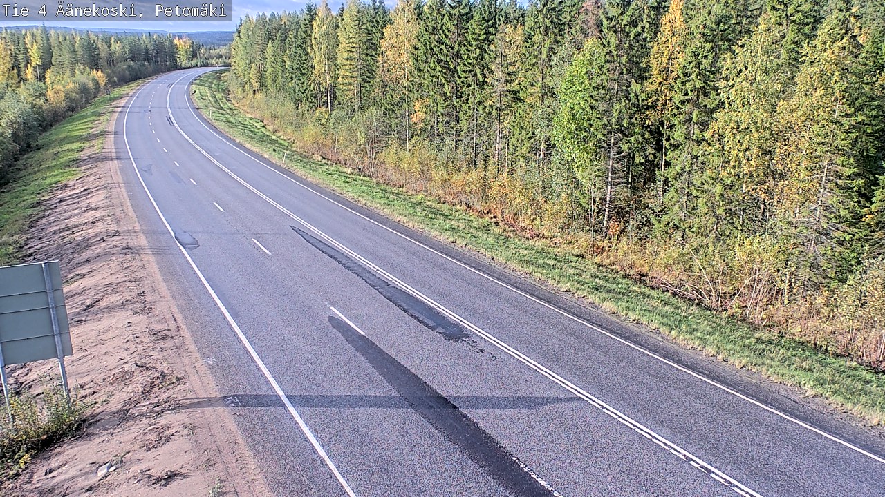 Kelikamerat Kuva Tie 4 Äänekoski. Petomäki, Äänekoski, Keski-Suomi