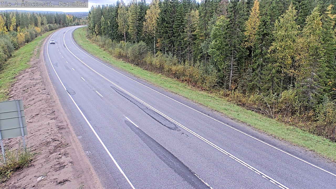 Kelikamerat Kuva Tie 4 Äänekoski. Petomäki, Äänekoski, Keski-Suomi