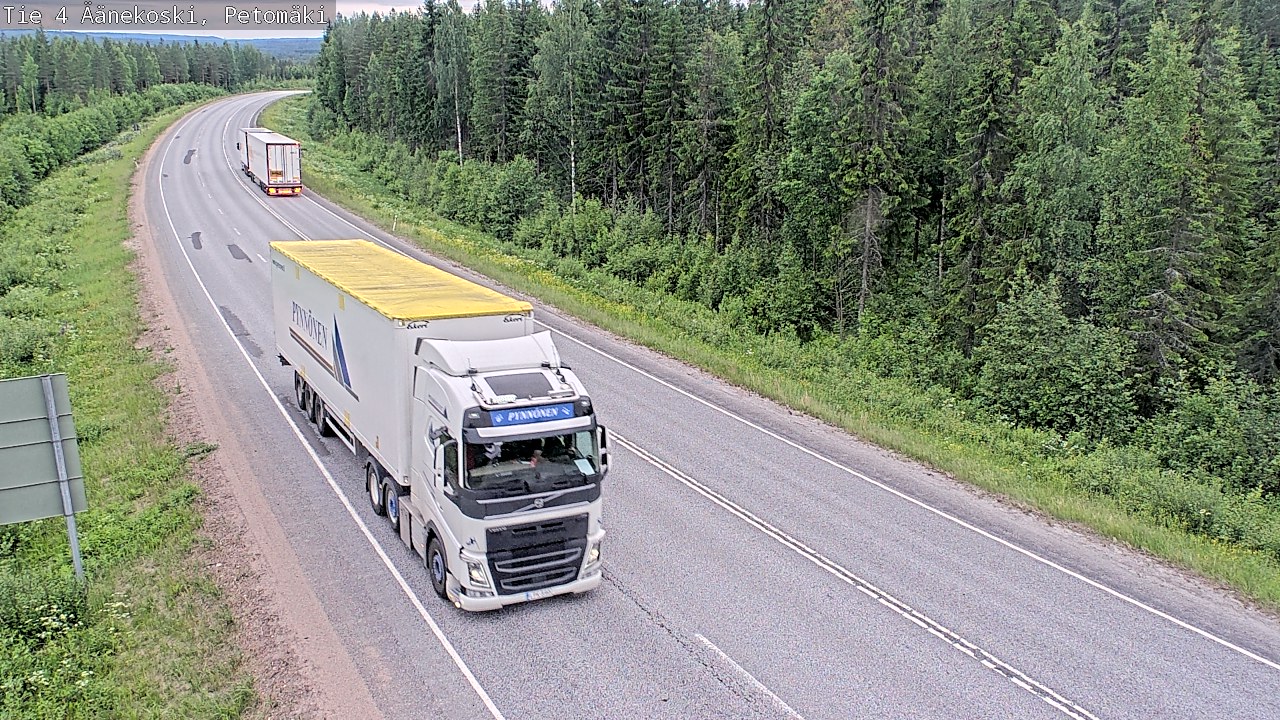 Kelikamerat Kuva Tie 4 Äänekoski. Petomäki, Äänekoski, Keski-Suomi