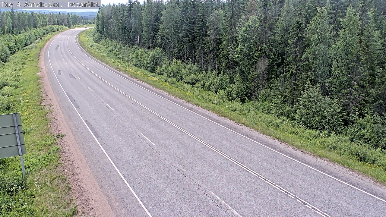 Kelikamerat Kuva Tie 4 Äänekoski. Petomäki, Äänekoski, Keski-Suomi
