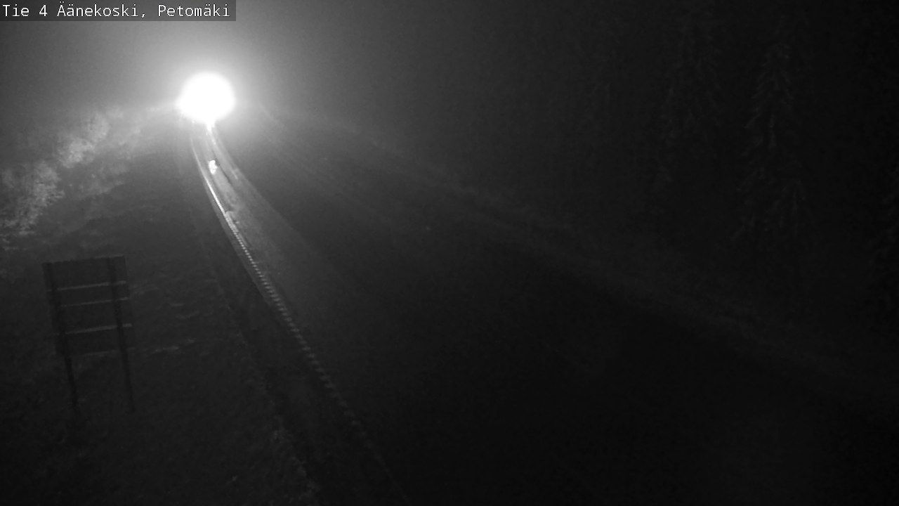 Weather Camera Image Road 4 Äänekoski. PetomäkiPetomäki, Äänekoski, Keski-Suomi