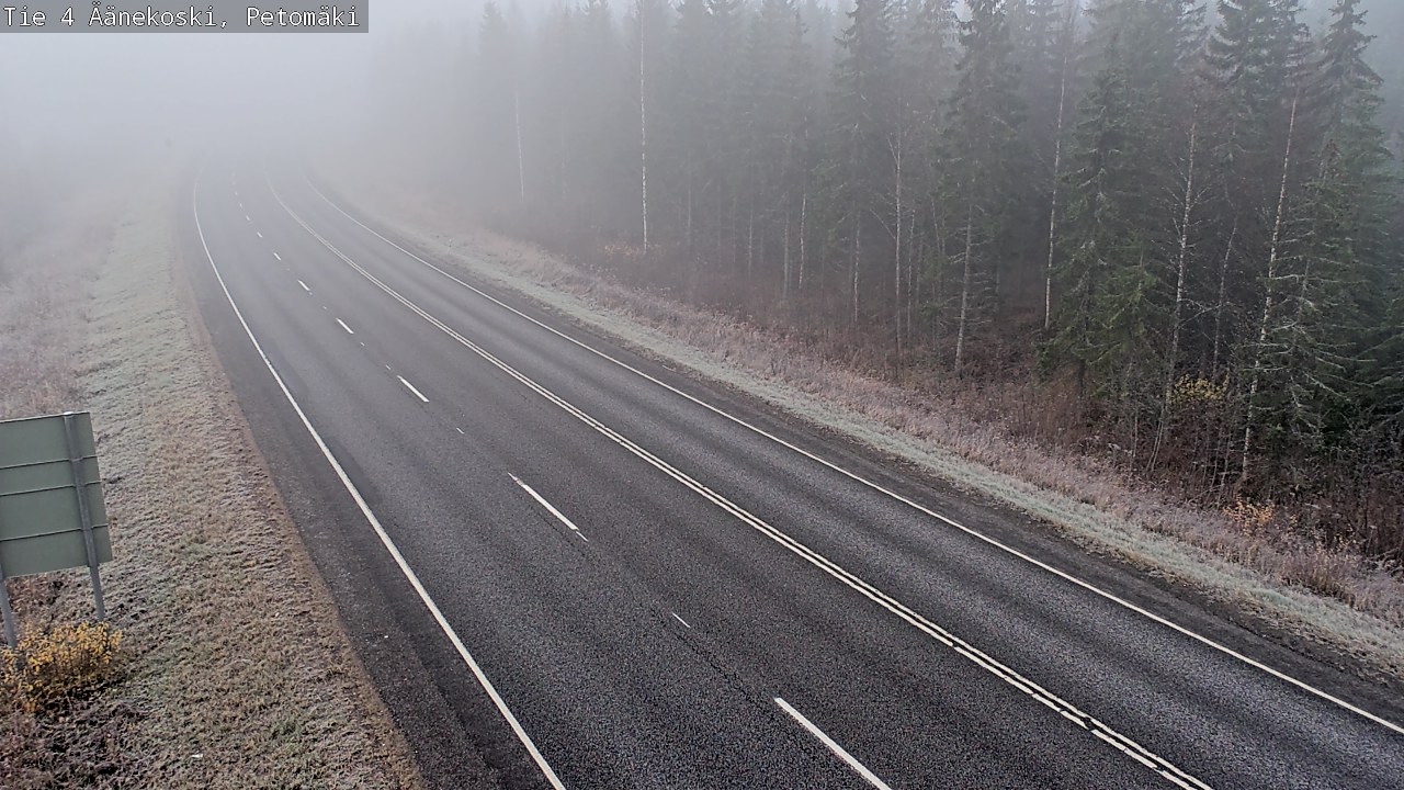 Kelikamerat Kuva Tie 4 Äänekoski. Petomäki, Äänekoski, Keski-Suomi