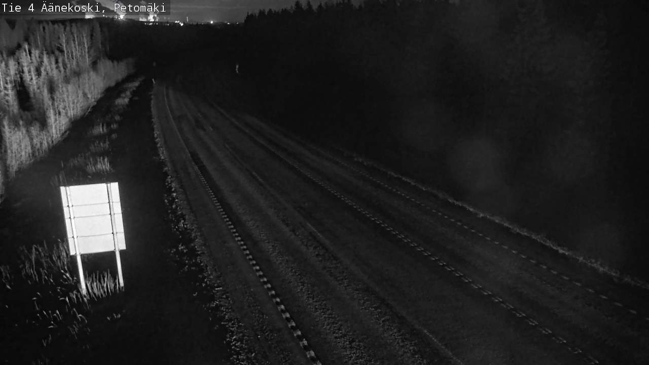 Weather Camera Image Road 4 Äänekoski. PetomäkiPetomäki, Äänekoski, Keski-Suomi