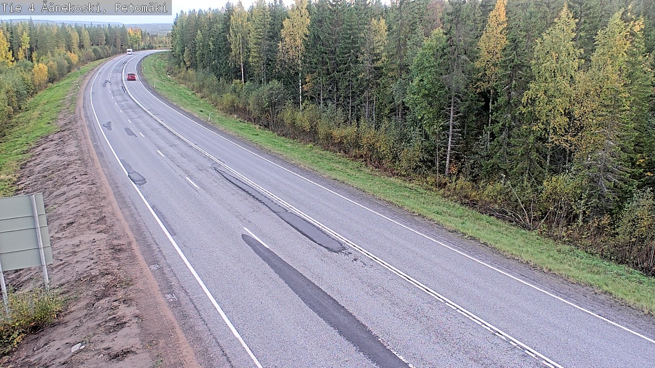 Kelikamerat Kuva Tie 4 Äänekoski. Petomäki, Äänekoski, Keski-Suomi