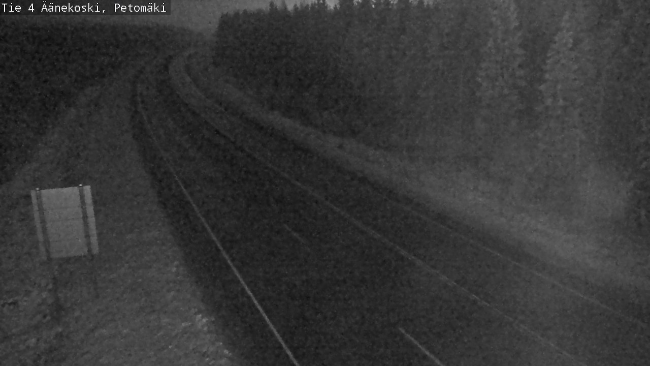 Weather Camera Image Road 4 Äänekoski. PetomäkiPetomäki, Äänekoski, Keski-Suomi