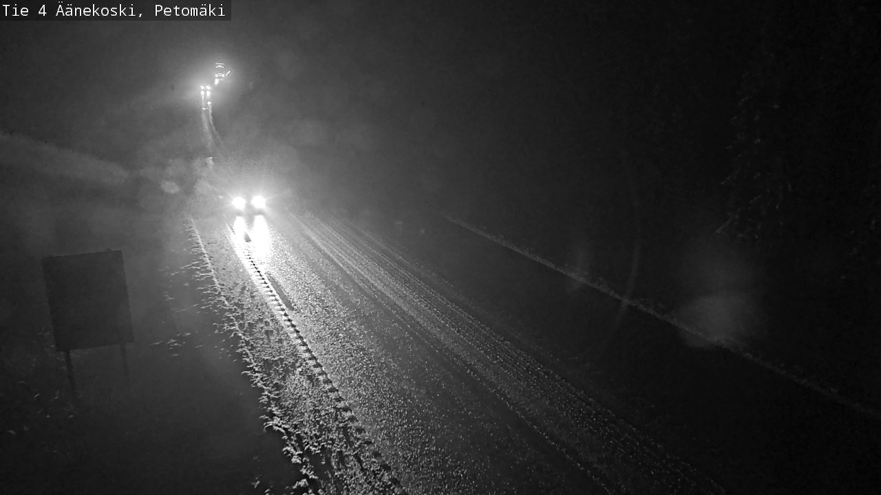 Weather Camera Image Road 4 Äänekoski. PetomäkiPetomäki, Äänekoski, Keski-Suomi