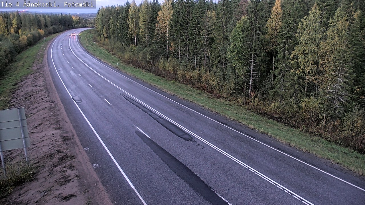 Kelikamerat Kuva Tie 4 Äänekoski. Petomäki, Äänekoski, Keski-Suomi