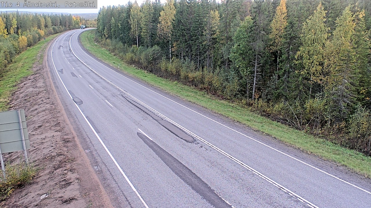Kelikamerat Kuva Tie 4 Äänekoski. Petomäki, Äänekoski, Keski-Suomi