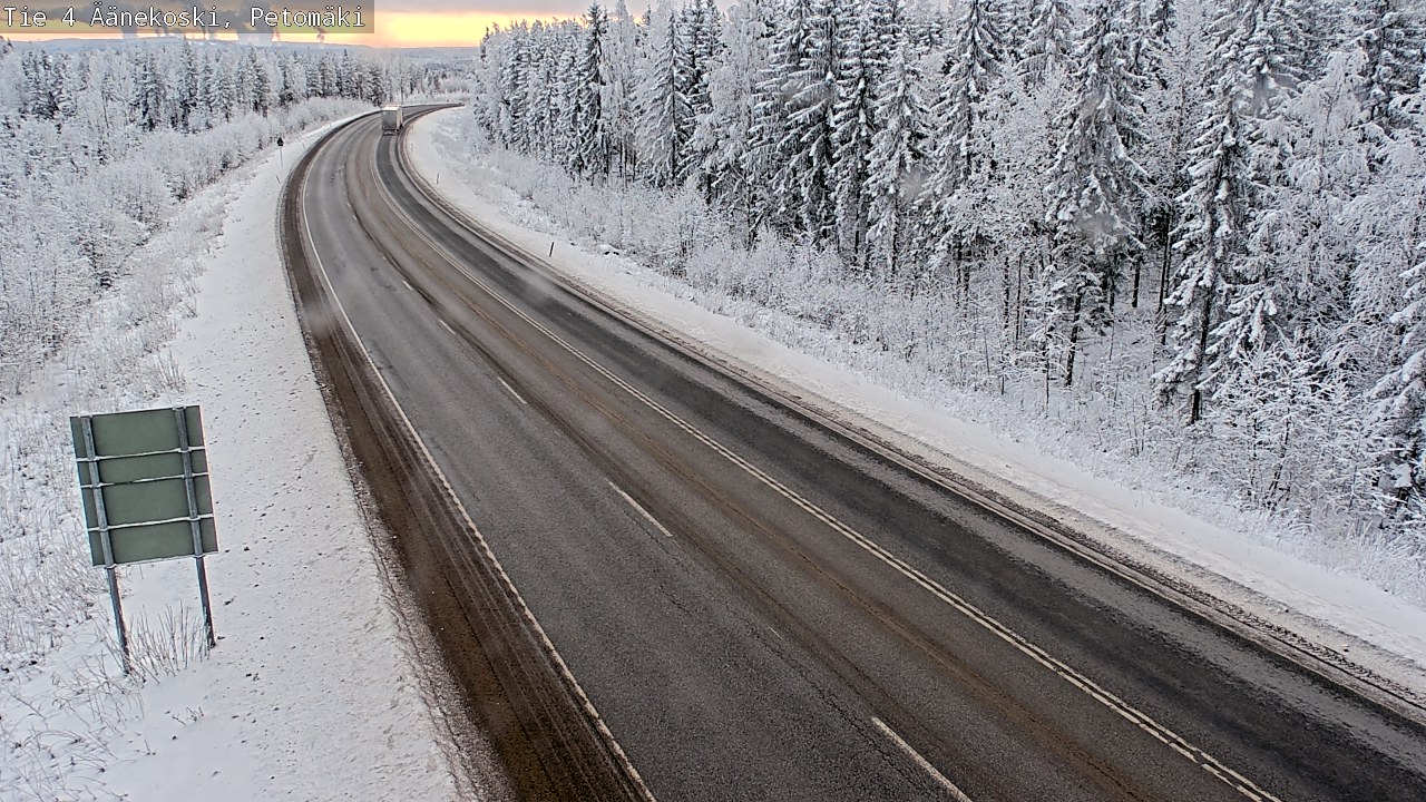 Kelikamerat Kuva Tie 4 Äänekoski. Petomäki, Äänekoski, Keski-Suomi