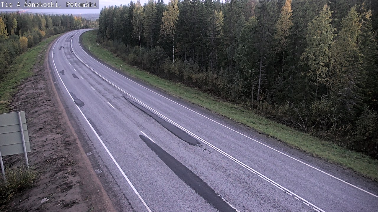 Kelikamerat Kuva Tie 4 Äänekoski. Petomäki, Äänekoski, Keski-Suomi