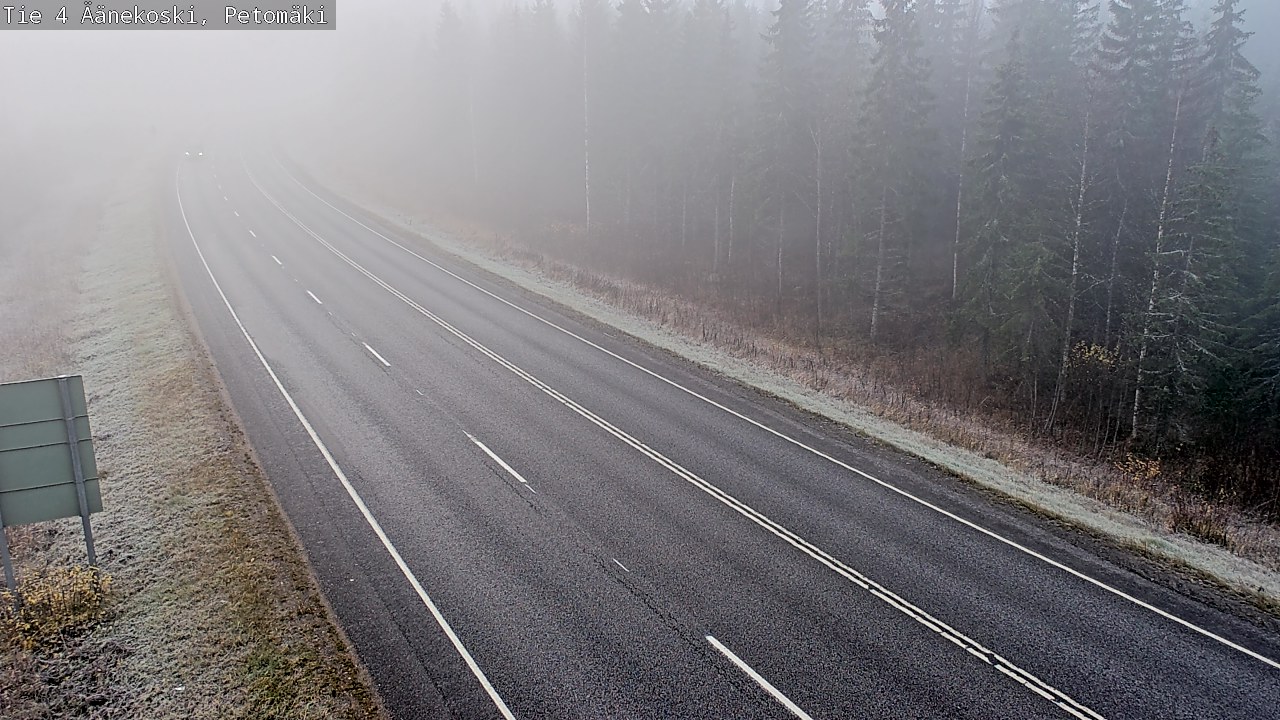Kelikamerat Kuva Tie 4 Äänekoski. Petomäki, Äänekoski, Keski-Suomi