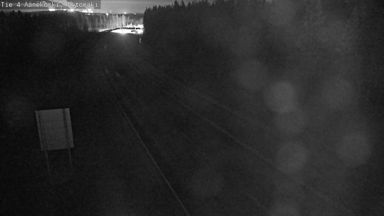 Weather Camera Image Road 4 Äänekoski. PetomäkiPetomäki, Äänekoski, Keski-Suomi