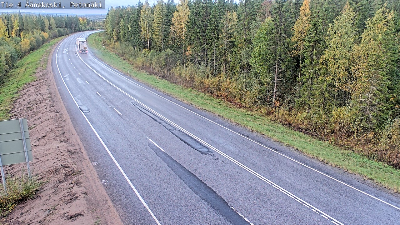 Kelikamerat Kuva Tie 4 Äänekoski. Petomäki, Äänekoski, Keski-Suomi