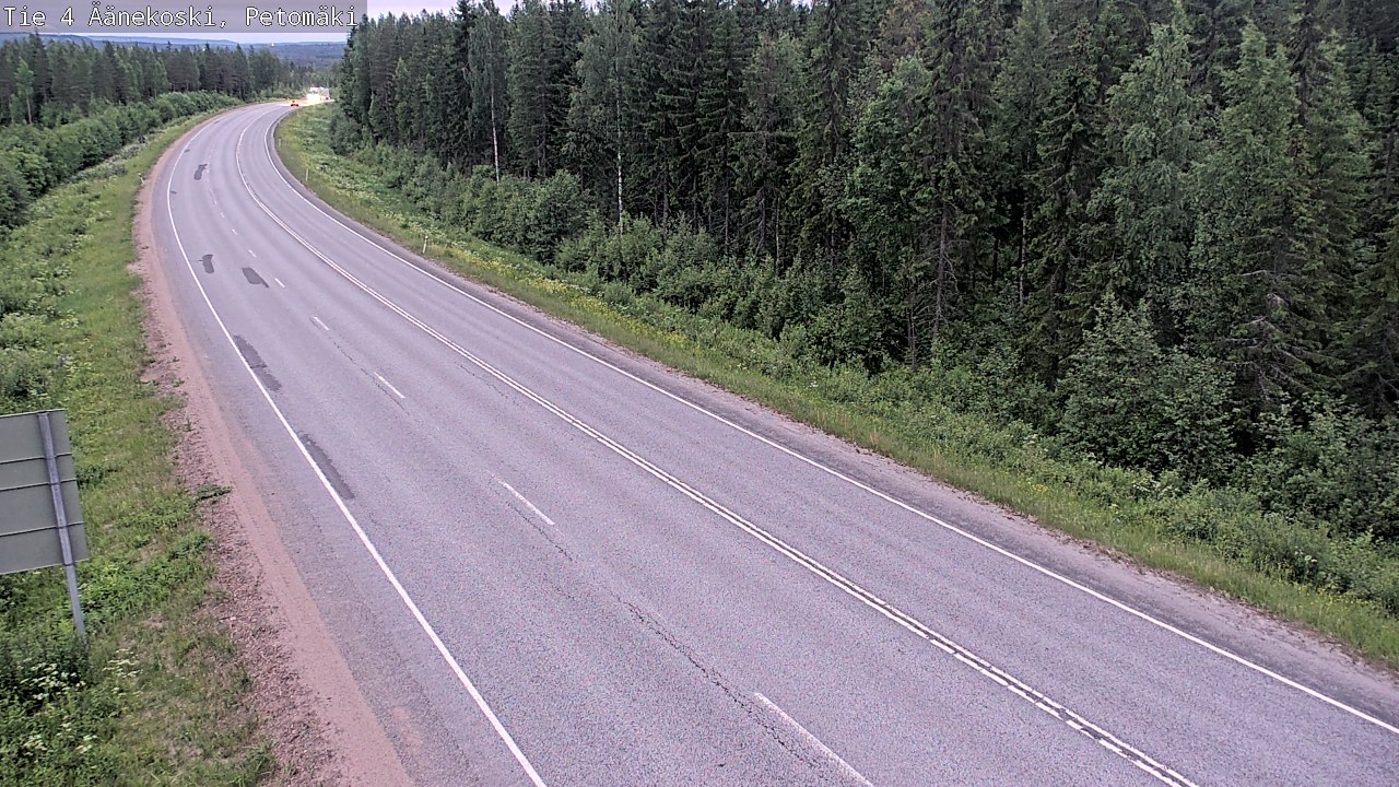 Kelikamerat Kuva Tie 4 Äänekoski. Petomäki, Äänekoski, Keski-Suomi