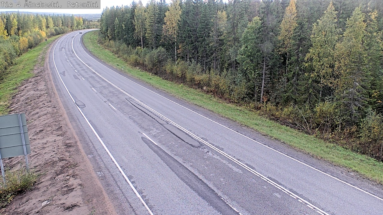 Kelikamerat Kuva Tie 4 Äänekoski. Petomäki, Äänekoski, Keski-Suomi
