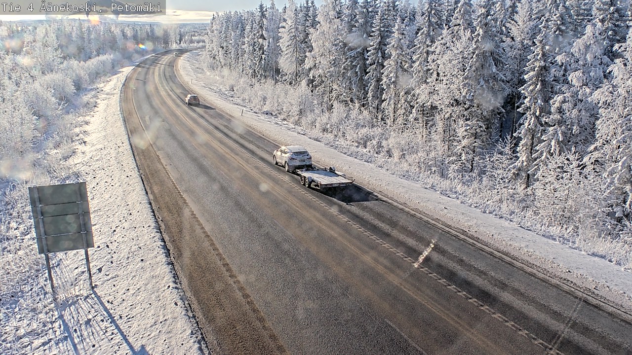 Weather Camera Image Road 4 Äänekoski. PetomäkiPetomäki, Äänekoski, Keski-Suomi
